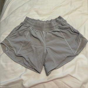 Grey lululemon shorts
